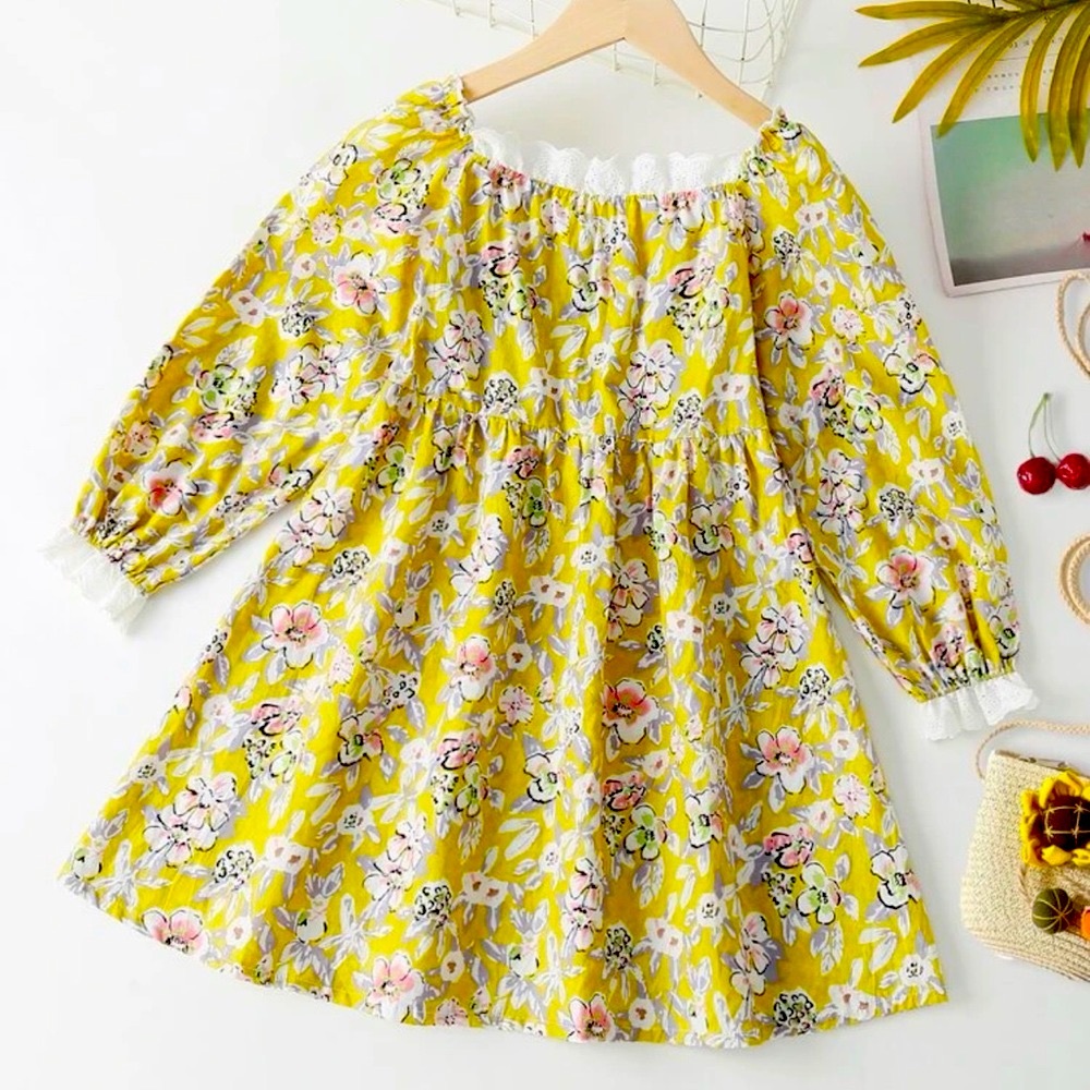 Floral LongSleeve dress